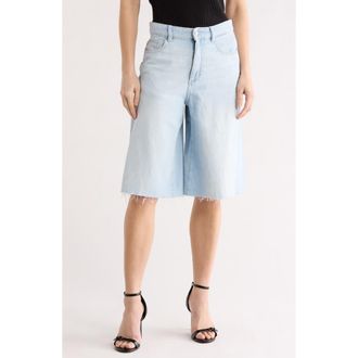 DL1961 Lucila Denim Bermuda Shorts in Poolside at Nordstrom Rack, Size 24