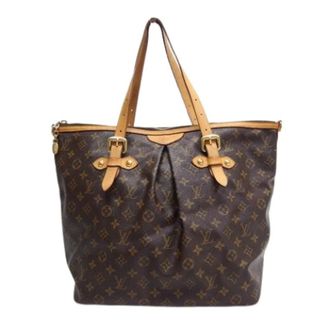 Louis Vuitton Pre-owned Tote Bags, female, Brown, Size: ONE SIZE Pre-owned Palermo GM Tote
