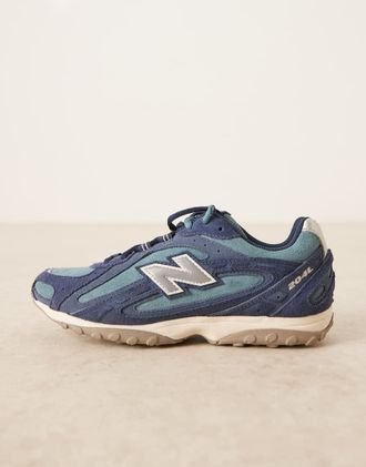 New Balance 204L - Sneakers blu navy scamosciato
