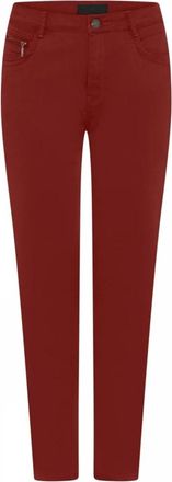 C.Ro Mujer, Pantalones, Rojo, Talla: 4XL