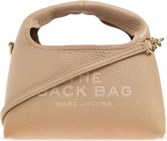 Marc Jacobs Handtas - Dames - Handtassen - Beige - ONE Size - Leer - Tassen
