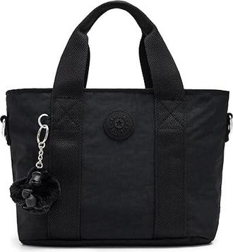 Kipling Minta Shoulder Womens Handbags Black Noir, Nylon