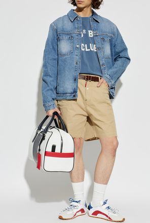 Dsquared2 T-shirt With Print, Mens, Blue