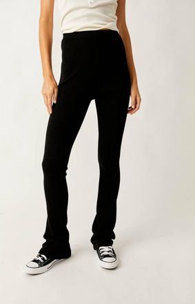 Free People Golden Hour Pant In Black