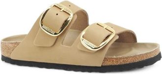 Birkenstock Dames, Schoenen, Beige, Maat: 37 EU Leer