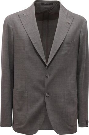 Tagliatore 9708Az Jurk Sfoderato Stretch PAK - Heren - Blazers - Grijs - XL - Jassen