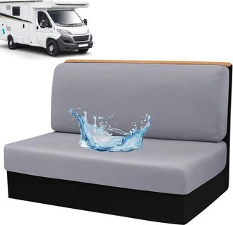 OEM Fundas Para Asientos De Caravana - Para Caravana, Autocaravana, Mesa De Comedor - Gris Plata
