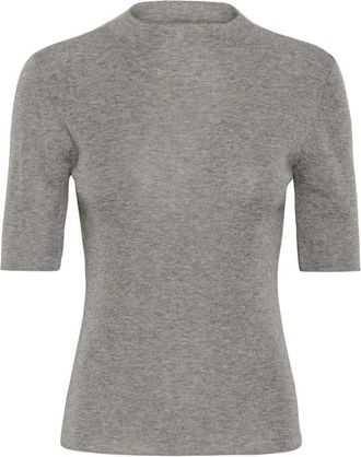 Gestuz Alpha Rollneck - Knitwear - Mujer - Gris - 2XS