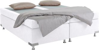 Westfalia Polsterbetten Boxspringbett »Holland« ohne Kopfteil, frei im Raum stellbar