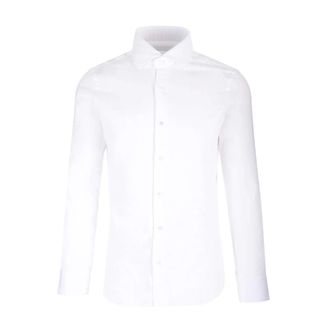Barba Culto Shirt - Heren - Zakelijke Overhemden - Wit - 3XL - Katoen - Overhemden