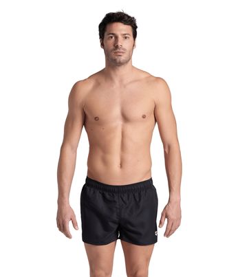 Arena Badeshorts ARENA FUNDAMENTALS X-SHORT R, Herren, Gr. M, N-Gr, schwarz-weiss (schwarz, wei&szlig;), Obermaterial: 100% Polyester, Badehosen Badeshorts