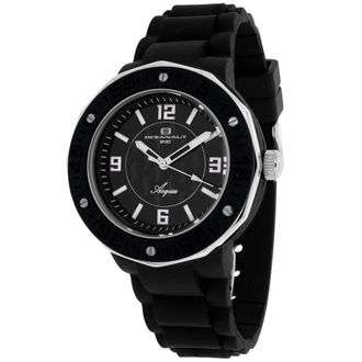 Oceanaut Womens Acqua Black Round 41mm