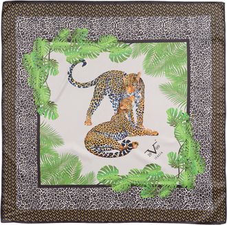 19V69 19V69 Womens Foulard Multicolor LEOPARD V05 - Multicolour - One Size