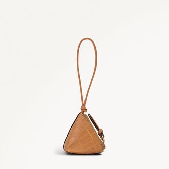 Radley London Dark Butter Small Bag Charm Triangle Street AW25 Radley London