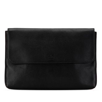 Gucci Black Leather Clutch Bag (Pre-Owned)