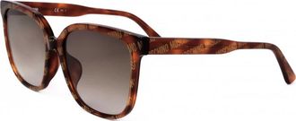 Moschino Womens MOS134 F S 58 H7P Sunglasses - Brown - One Size