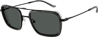 Emporio Armani Heren, Accessoires, Zwart, Maat: 54 MM