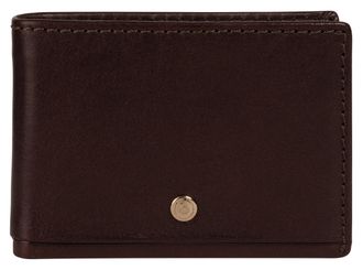 Bugatti Geldb&ouml;rse BUGATTI NEAPLES, Herren, braun, Leder, leicht gl&auml;nzend, unifarben, Kleinlederwaren Geldb&ouml;rse, echt Leder