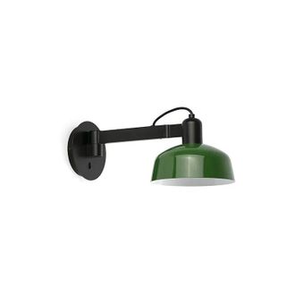 Faro Barcelona Tatawin S Aplique Brazo Verde 20342-144