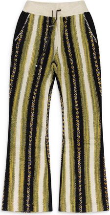 Amiri Yellow Braided Bandana Stripe Pant
