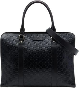 Gucci Pre-owned Briefcase - - Pre-owned - Donna - Nero - ONE SIZE