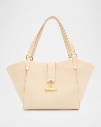 Tom Ford Tara Medium Grain Leather Tote Bag