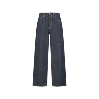 Our Legacy Wide Jeans, male, Blue, W32, Third Cut Jeans