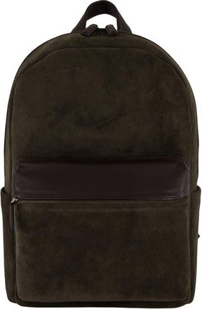 Vince Cavalor Suede Backpack in Driver Green at Nordstrom