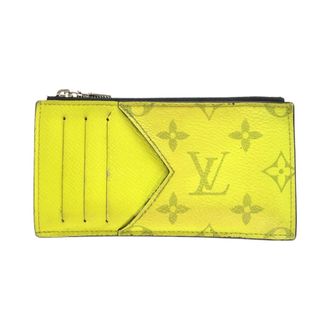 Louis Vuitton Taigarama Jaune Yellow Pvc Coin Purse/Coin Case (Pre-Owned)