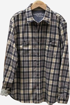 True Grit Men Telluride Longsleeve Shirt In Grey