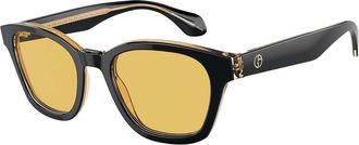 Giorgio Armani AR8207 608485 Mens Sunglasses Black Size 50