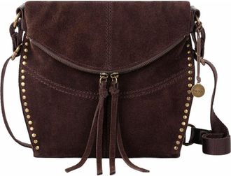 The Sak Silverlake Crossbody Bag in Mahogany Suede at Nordstrom