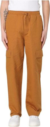 Colmar Veelzijdige Beige Cargo Broek - Heren - Straight fit broeken - Bruin - L - Katoen - Broeken