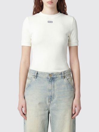 Entire studios Top in cotone con logo