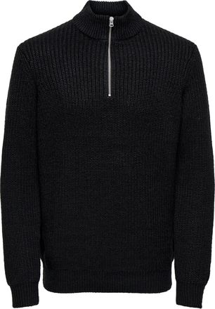 Only & Sons Troyer »ONSROLF REG HALF ZIP NECK KNIT - OTL«