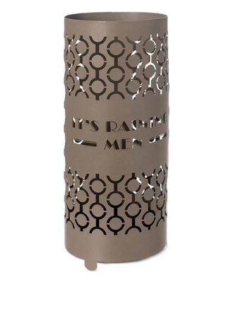 Arti & Mestieri circular-cut umbrella stand (55cm x 23cm) - Neutrals
