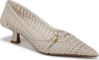 Franco Sarto Janessa Kitten Heel Pump in White at Nordstrom Rack, Size 7.5