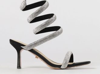 Twentyfourhaitch Sandalo Centauro in raso con strass