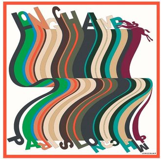 Longchamp LArc-En-Ciel Foulard