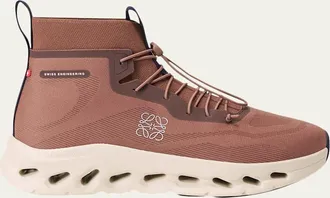 Loewe x On Mens Cloudtilt Hi Stretch-Knit Sneakers
