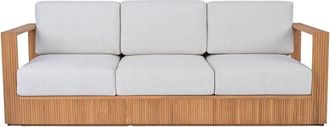 Safavieh Couture St Lucia Teakwood Patio Sofa