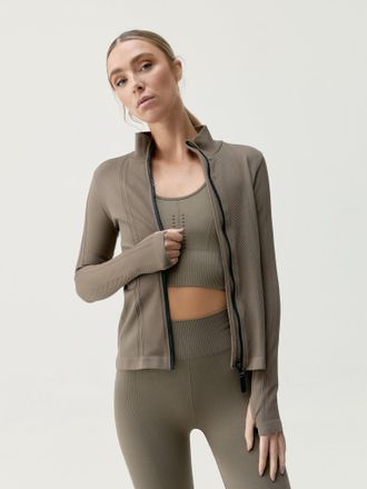 Born Living Yoga Jacket India Walnut