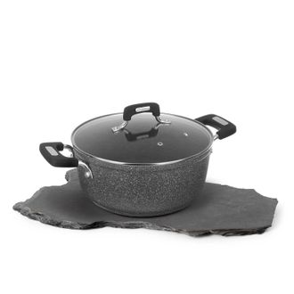 KASANOVA Casseruola New Petra Dark da 24 cm
