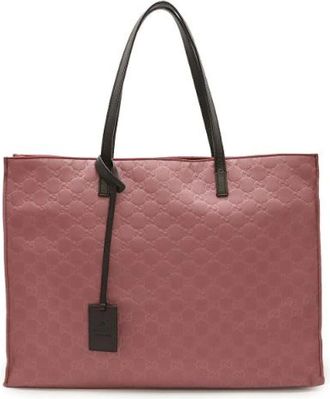 Gucci Pre-owned Tote Bags, female, Pink, Size: ONE SIZE Pre-owned Vintage Tote Bag