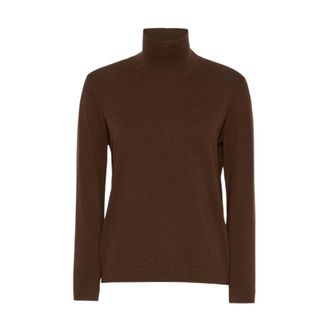 Max Mara Maglia Dolcevita - Knitwear - Mujer - Marr&oacute;n - XS