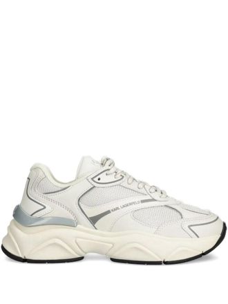Karl Lagerfeld leather sneakers - White