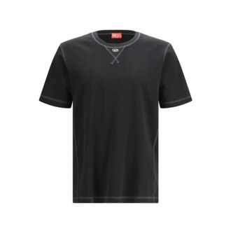 Diesel T-madjust-tr T-shirt - male - Diesel - T-Shirts - Black - XS - Tops