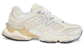 New Balance Chunky Leather Mesh Sneaker - Beige