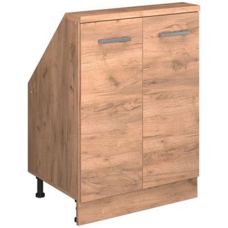 Vicco Armadio per tetto spiovente Rion, Quercia dorata, con 2 porte, Vicco