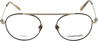 Calvin Klein Opticale Brillen - unisex - Brillen - Grijs - 50 MM - Accessoires